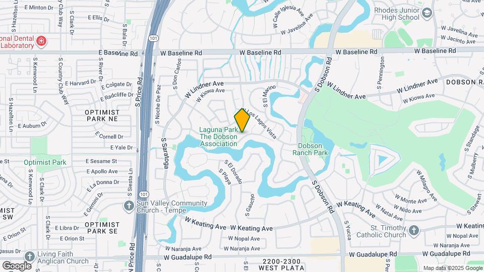 2344 W Lobo Ave Map and Location Details