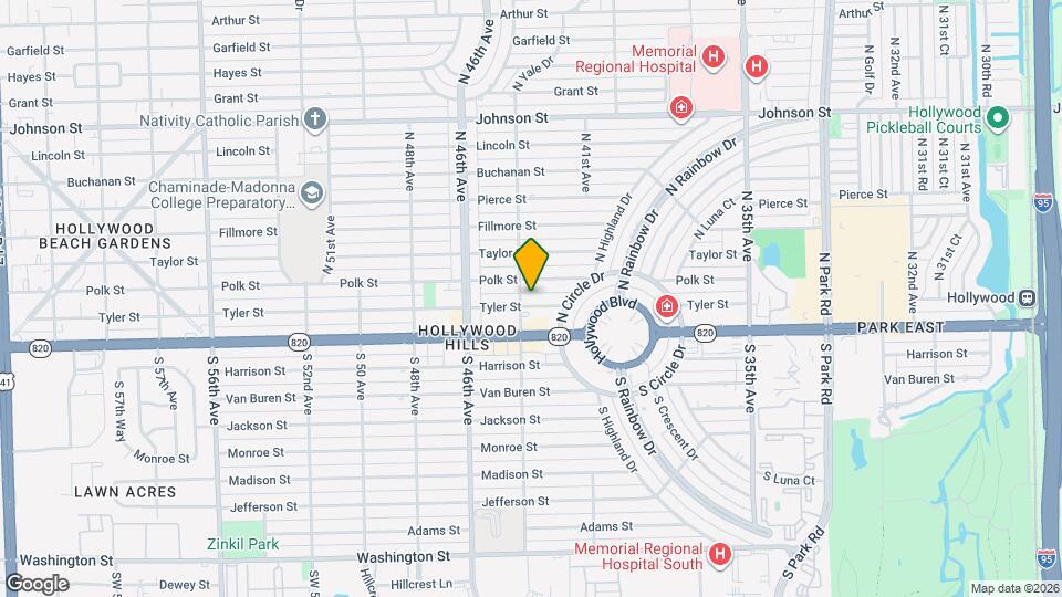 4319 Tyler St Map and Location Details