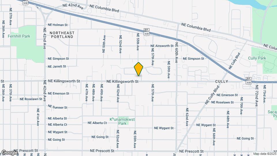 5511 NE 55th Ave Mapa y Detalles de la Ubicación