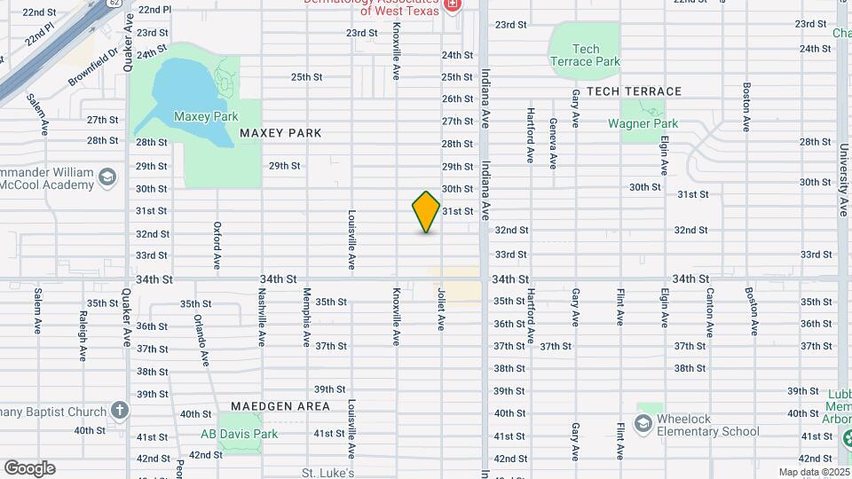 3507 32nd St Map and Location Details