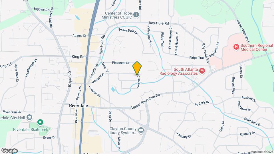 6523 Voyles Dr Map and Location Details