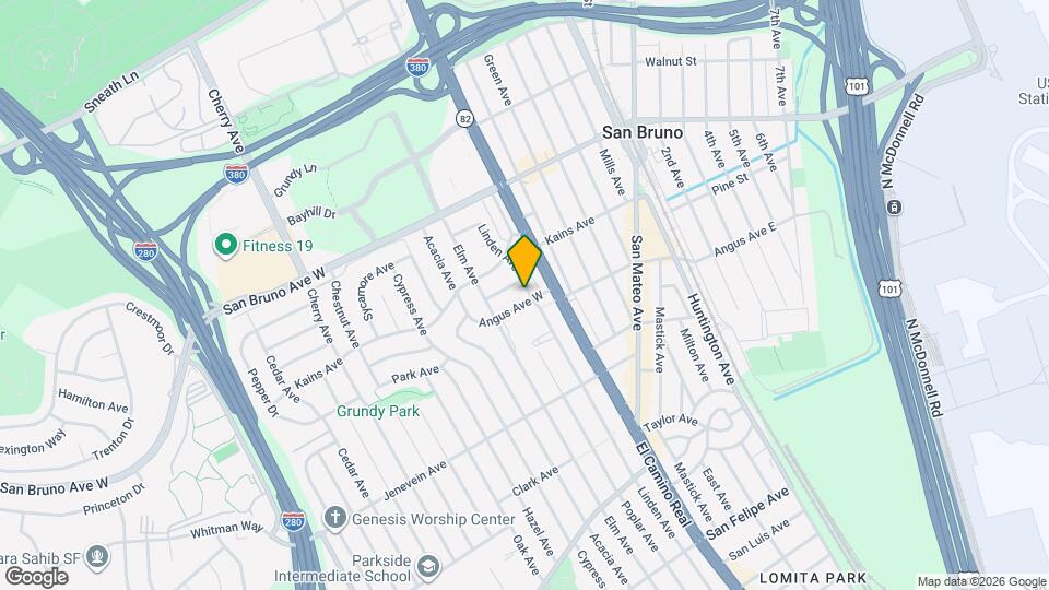 601 Linden Ave Mapa y Detalles de la Ubicación