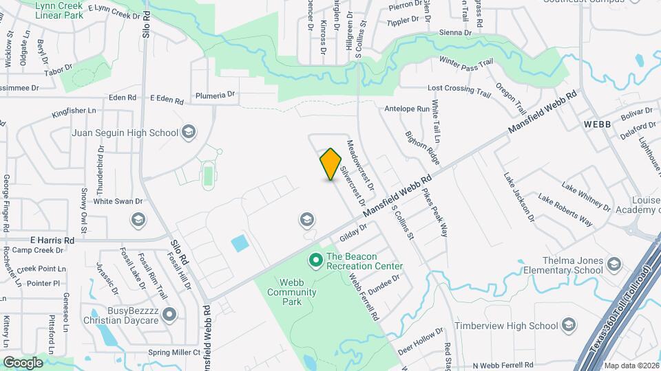 6736 Ambercrest Dr Mapa y Detalles de la Ubicación