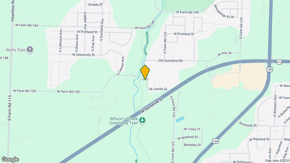 1947 S Farm Rd 123 Map and Location Details