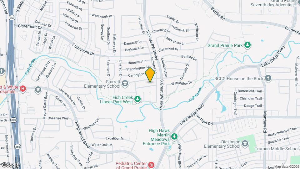 2614 Remmington Dr Mapa y Detalles de la Ubicación