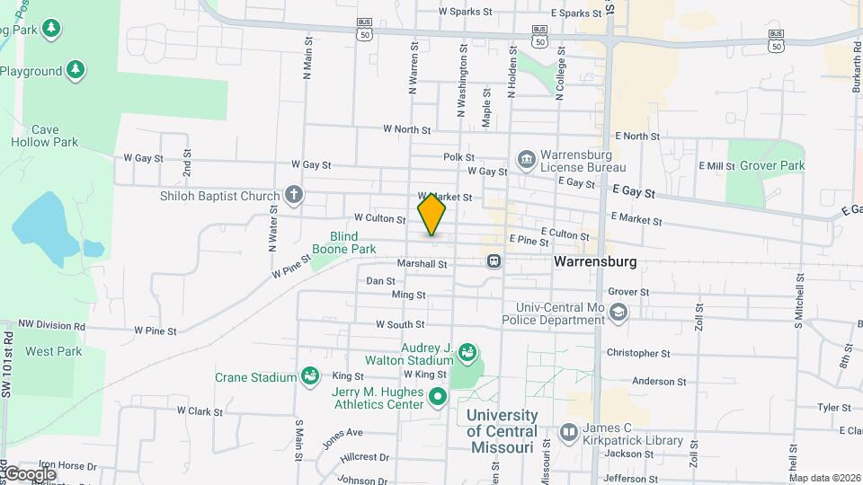 206 W Wimer St Map and Location Details