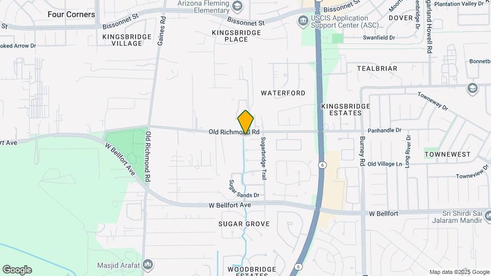 14934 Sugar Falls Ct Map and Location Details