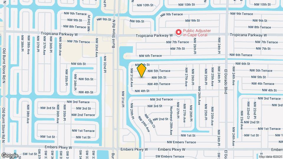 2836 NW 5th St Map and Location Details