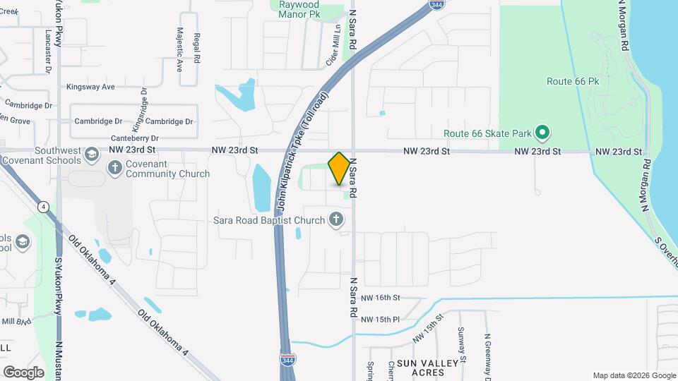 10802 NW 21st St Map and Location Details
