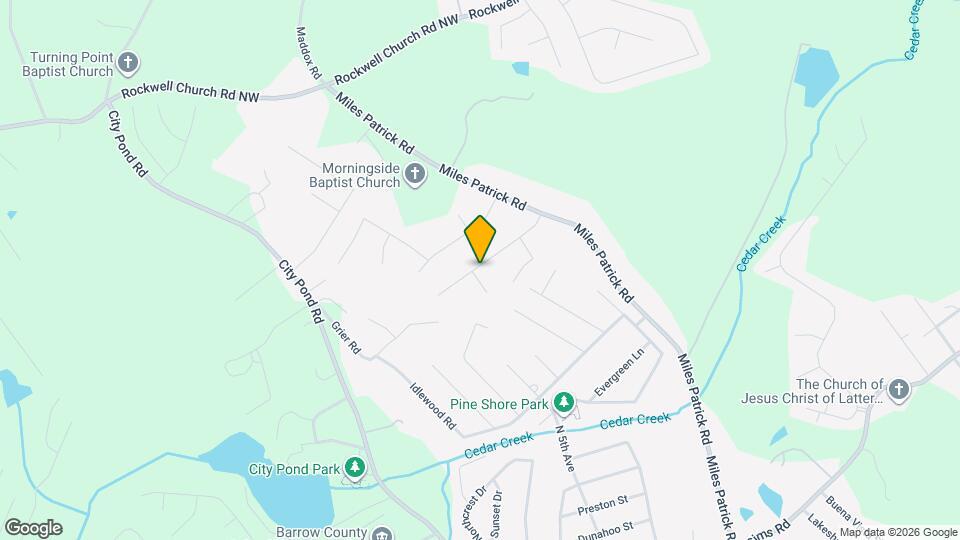 124 Northridge Dr Mapa y Detalles de la Ubicación