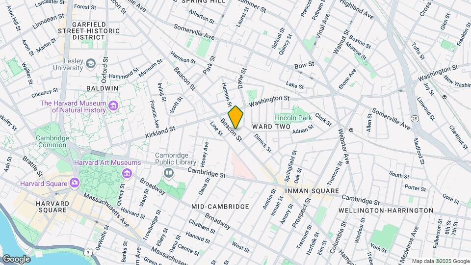 95A Beacon St, Unit 95A Map and Location Details