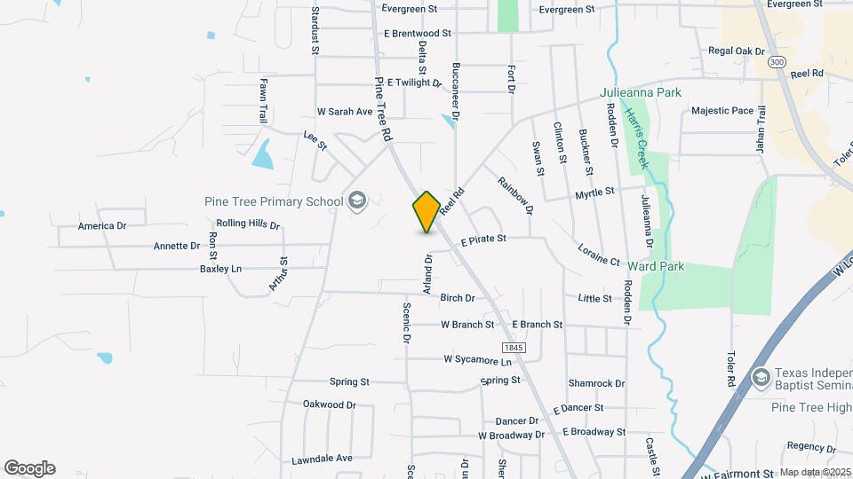 1701 Pine Tree Rd Mapa y Detalles de la Ubicación