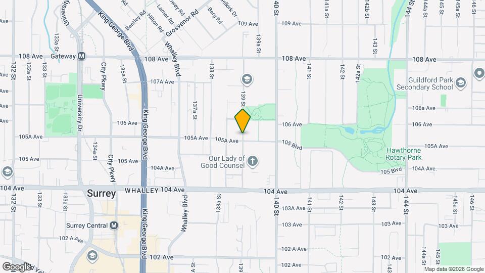 10465 139 St Map and Location Details