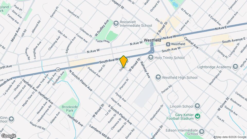 503 Downer St Map and Location Details