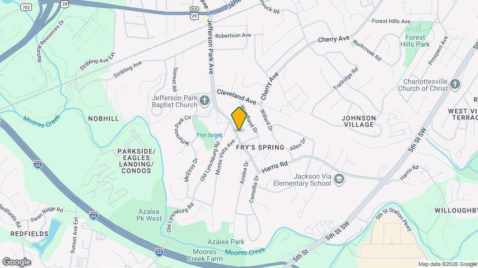 2614 Jefferson Park Ave Map and Location Details