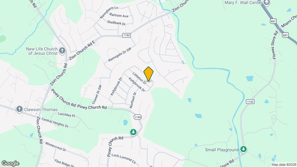 943 Littleton Dr Mapa y Detalles de la Ubicación