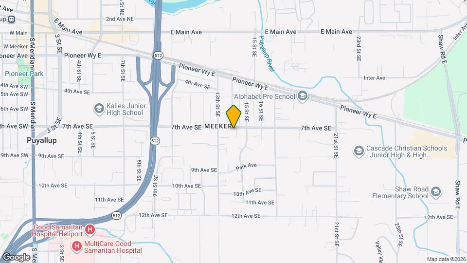 1402 7th Ave SE Map and Location Details