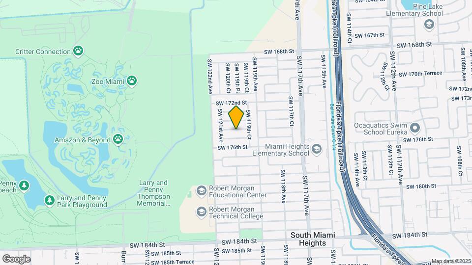 11970 SW 174th St Mapa y Detalles de la Ubicación