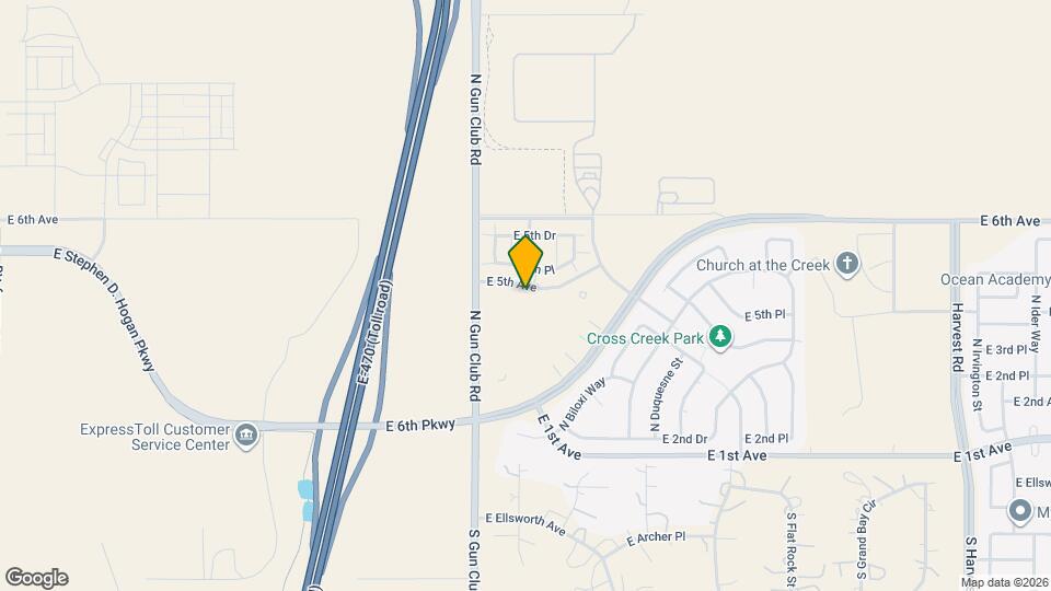 384 N Addison Way Mapa y Detalles de la Ubicación