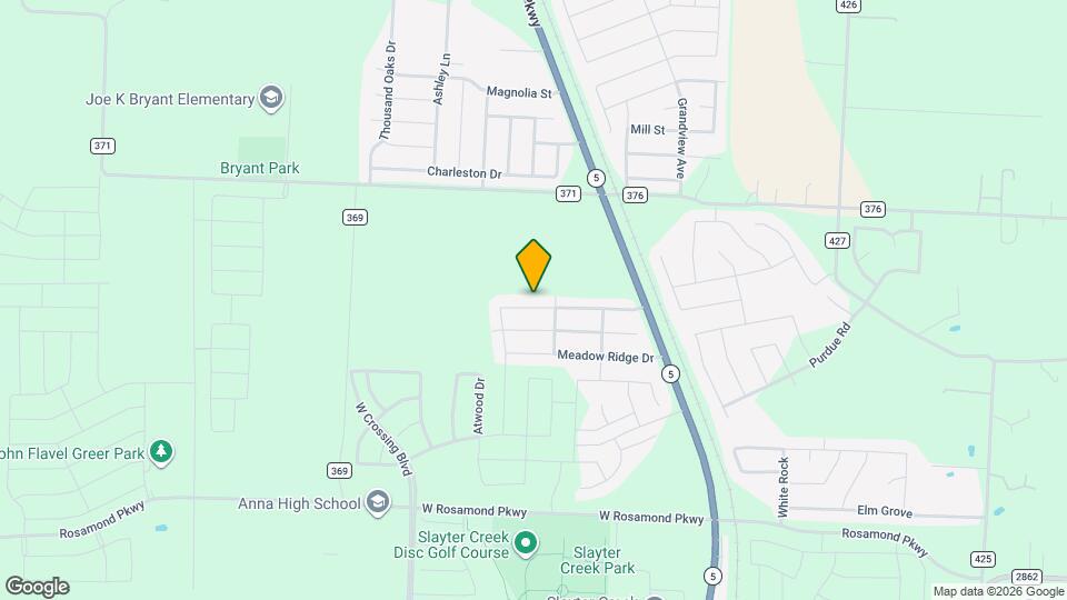 312 Meadow View Ln Mapa y Detalles de la Ubicación