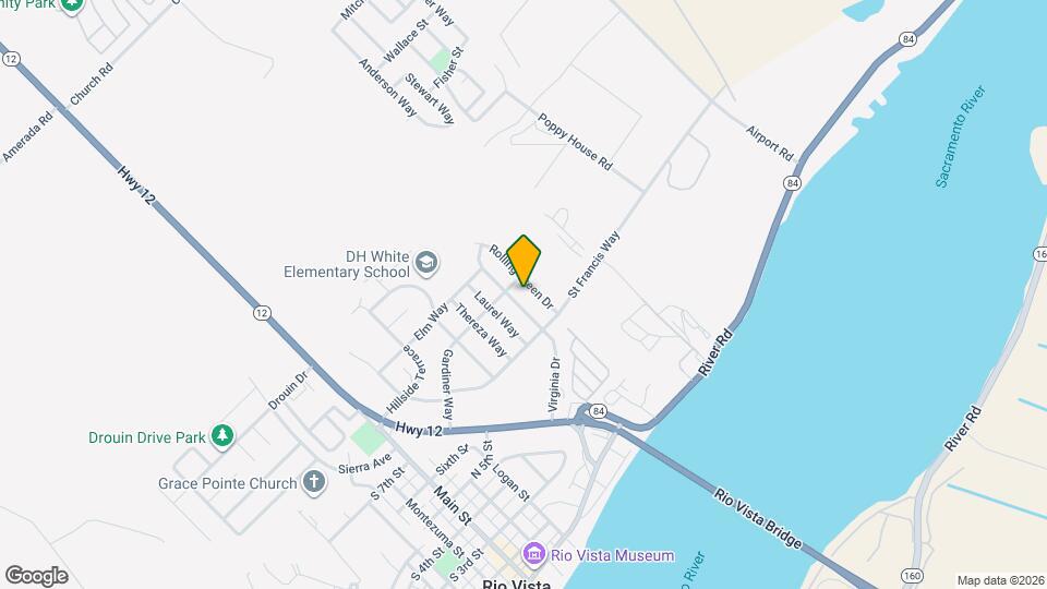 851 Rolling Green Dr Map and Location Details