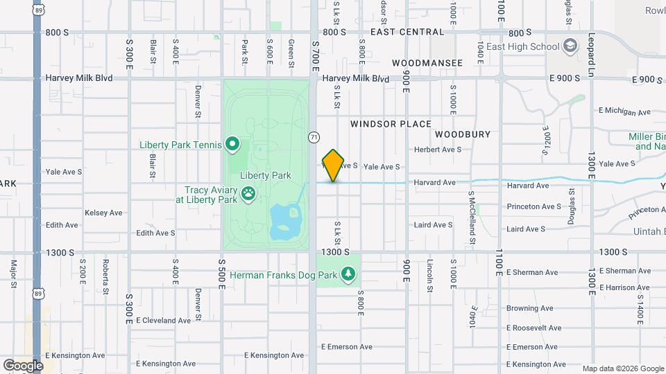 1122 S Lk St, Unit Unit 1 Map and Location Details