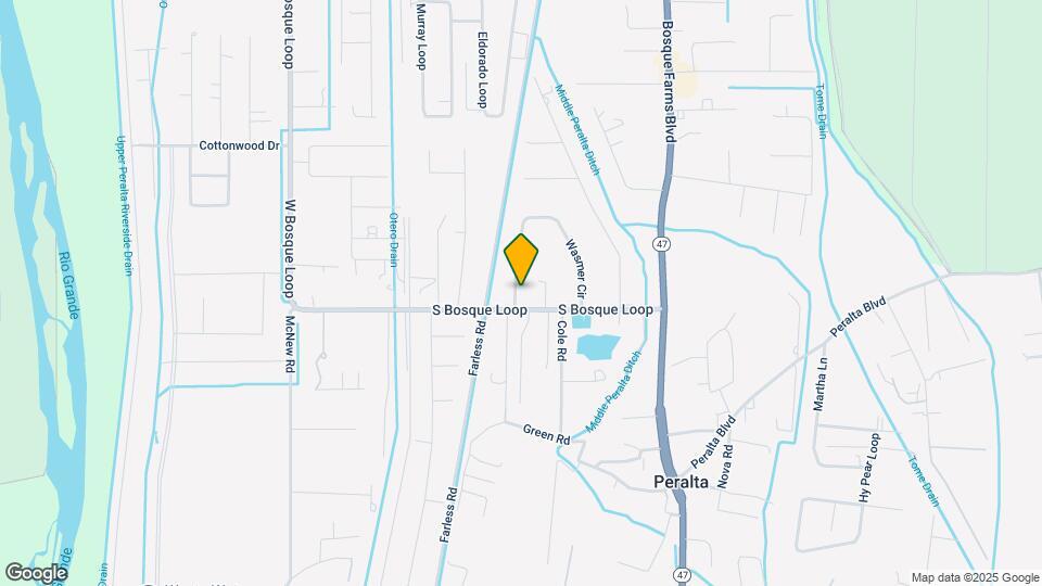 460 S Bosque Loop Map and Location Details