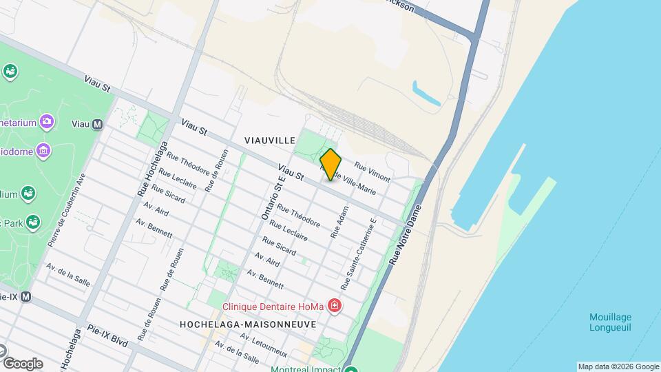 1681-1689 Viau Rue Map and Location Details