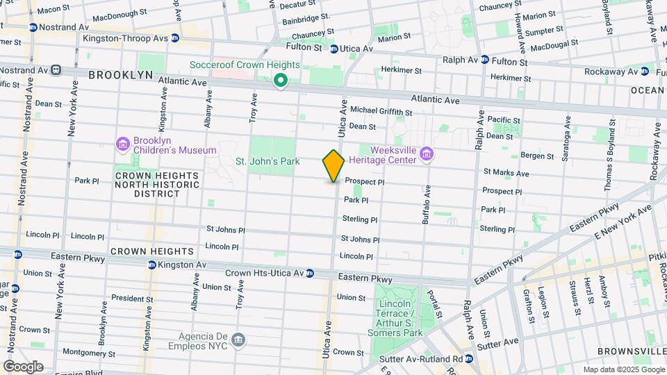 172 Utica Ave, Unit 2 Map and Location Details