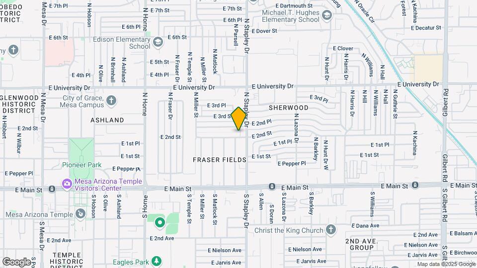 1146 E 2nd St Map and Location Details