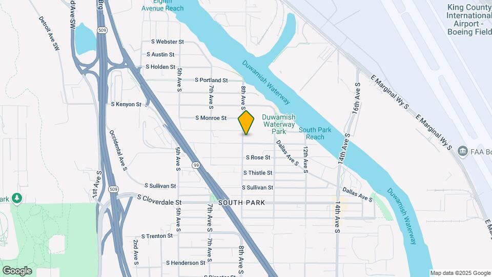 8116 8th Ave S Map and Location Details