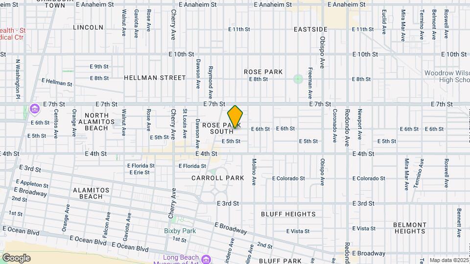 2450 E. 6th Street Mapa y Detalles de la Ubicación