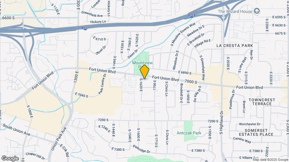 1638 Fort Union Blvd Map and Location Details