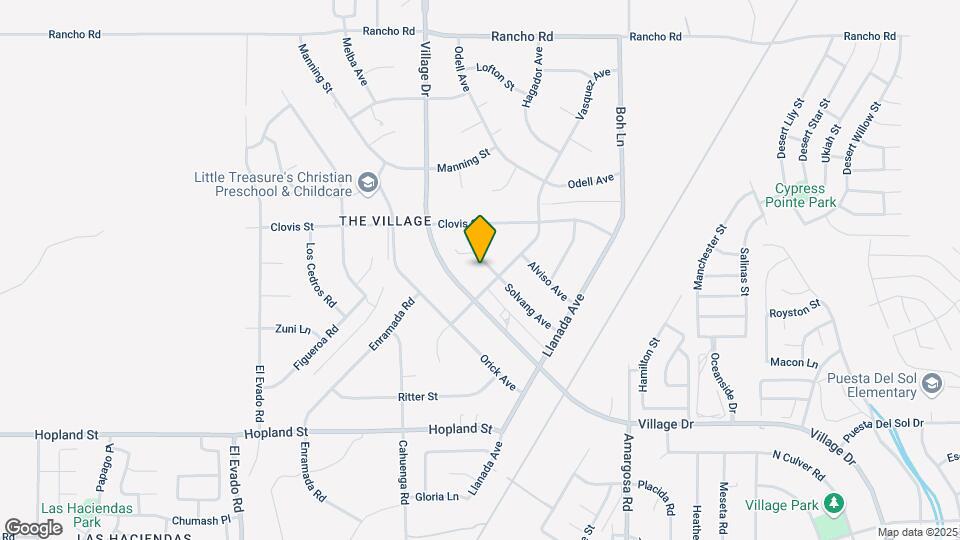 16404-16412 Solvang Ave Mapa y Detalles de la Ubicación