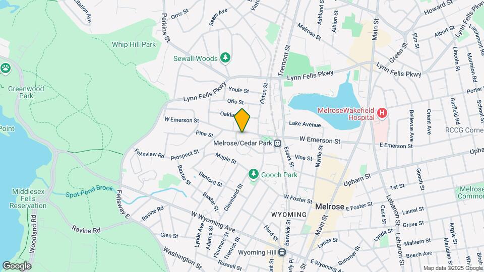 206 W Emerson St, Unit 2R Map and Location Details