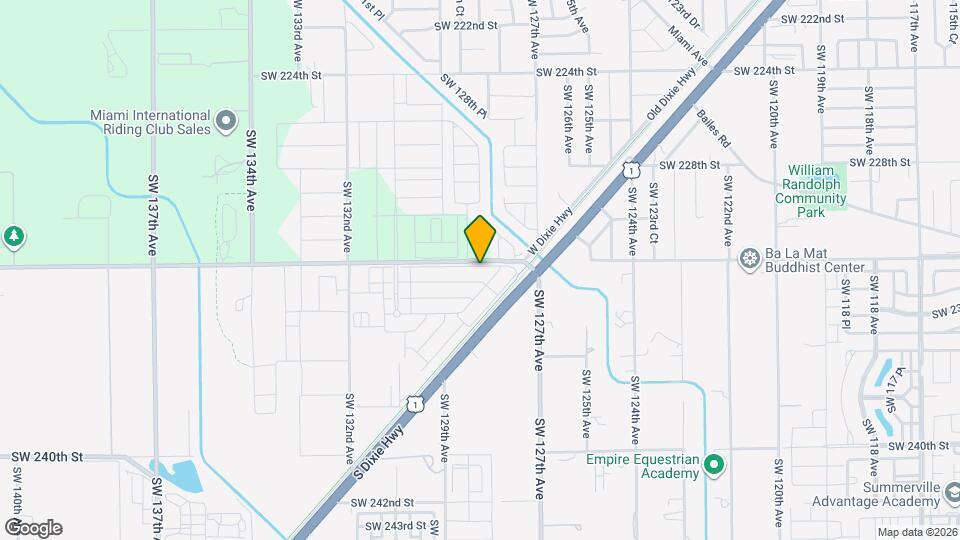 12832 SW 232nd Ter Map and Location Details