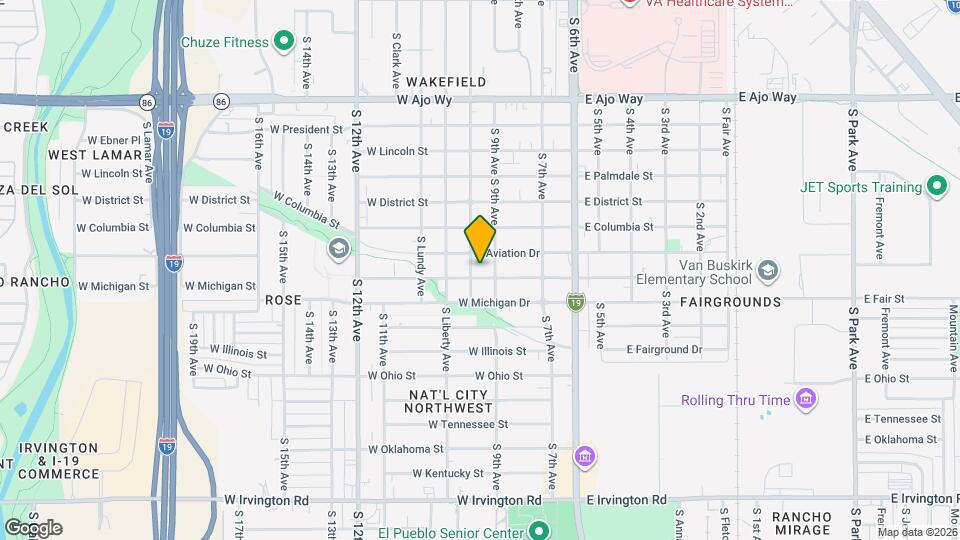 216 W Pennsylvania Dr-Unit -1 Map and Location Details