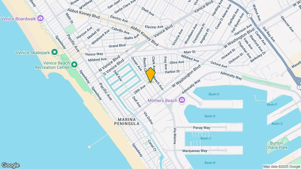 2809 Ocean Ave Map and Location Details