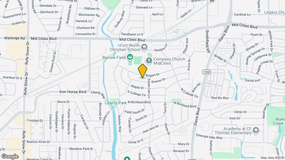 7425 Deaver Dr Map and Location Details