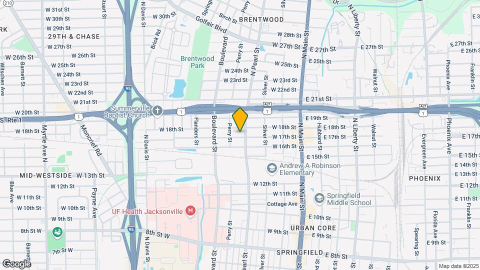 319 W 17th St Map and Location Details