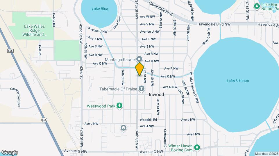 1442 34th St NW Map and Location Details