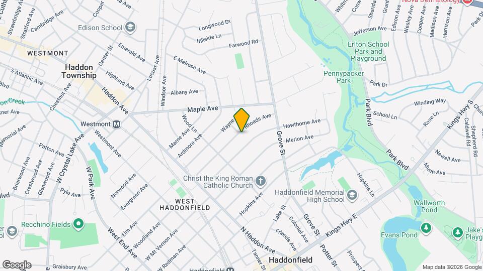 252 Rhoads Ave Map and Location Details