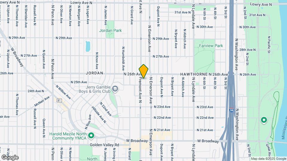 2512 Fremont Ave N Map and Location Details