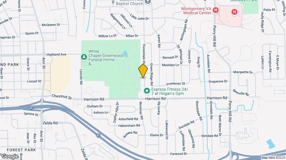 940 Green Ridge Ct Map and Location Details