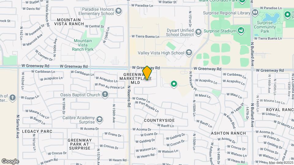 15369 W Acapulco Ln Map and Location Details