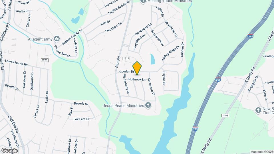 9574 Holbrook Ln Map and Location Details