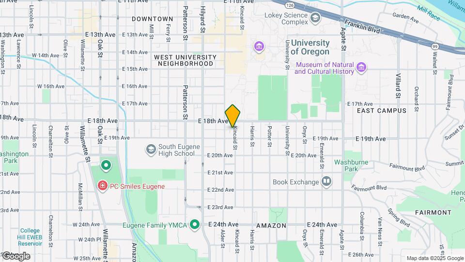 1862 Kincaid St Map and Location Details