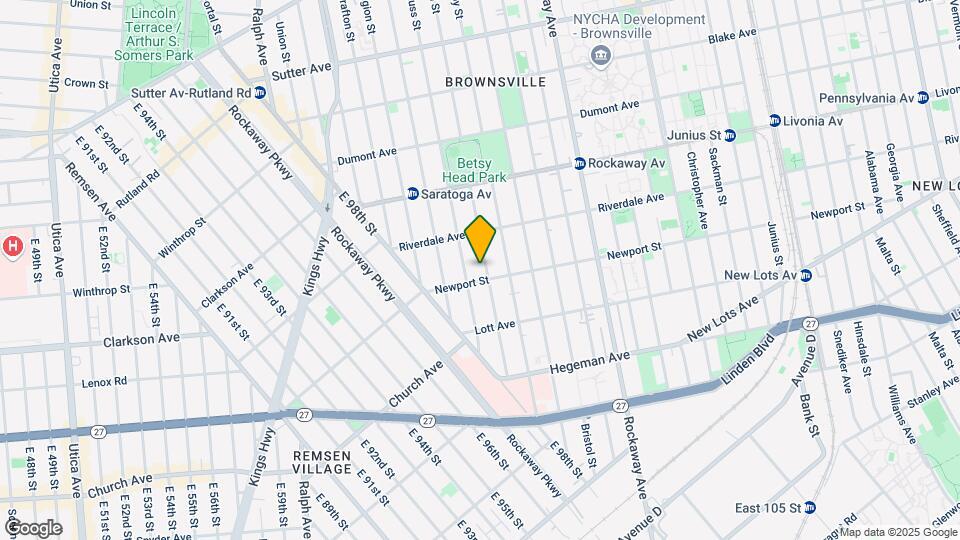 438 Herzl St Map and Location Details