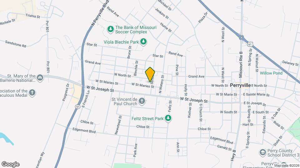 108 N School St Map and Location Details