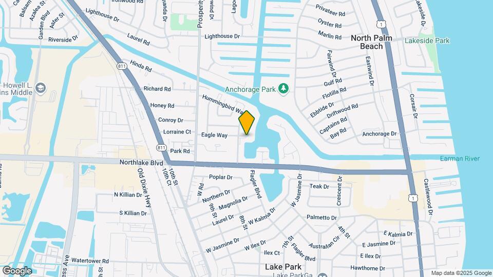 714 Northlake Blvd Map and Location Details